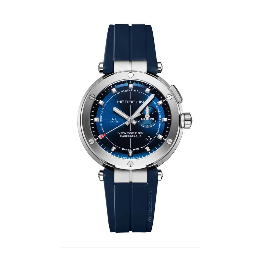 Michel Herbelin Montre Herbelin Newport Maréographe 35th Anniversary Homme Quartz Maréographe - 24688A15CB