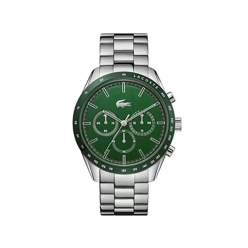 Lacoste 2011080 Montre Homme Lacoste Cadran Vert Acier Gris