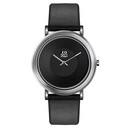 Zoom Montre Analogique Homme Zoom Cuir Noir ZM.3794M.2502 - Cleor