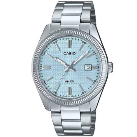 Casio Timeless Standard — cadran bleu ciel