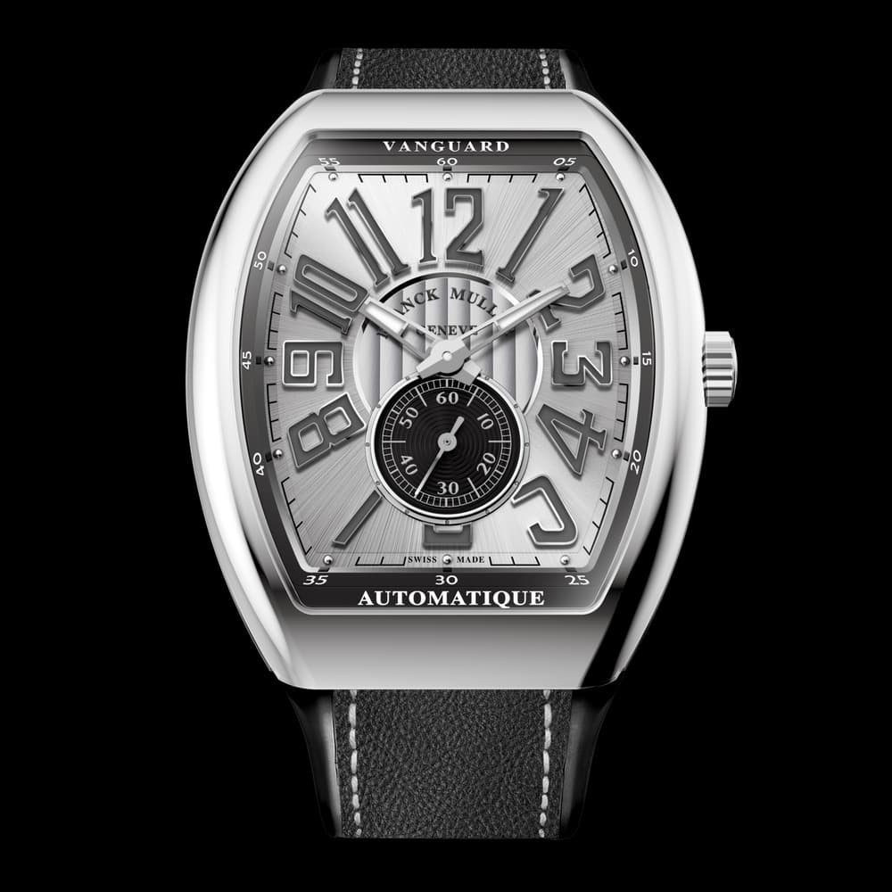 Franck Muller Montre automatique Homme Vanguard Argenté