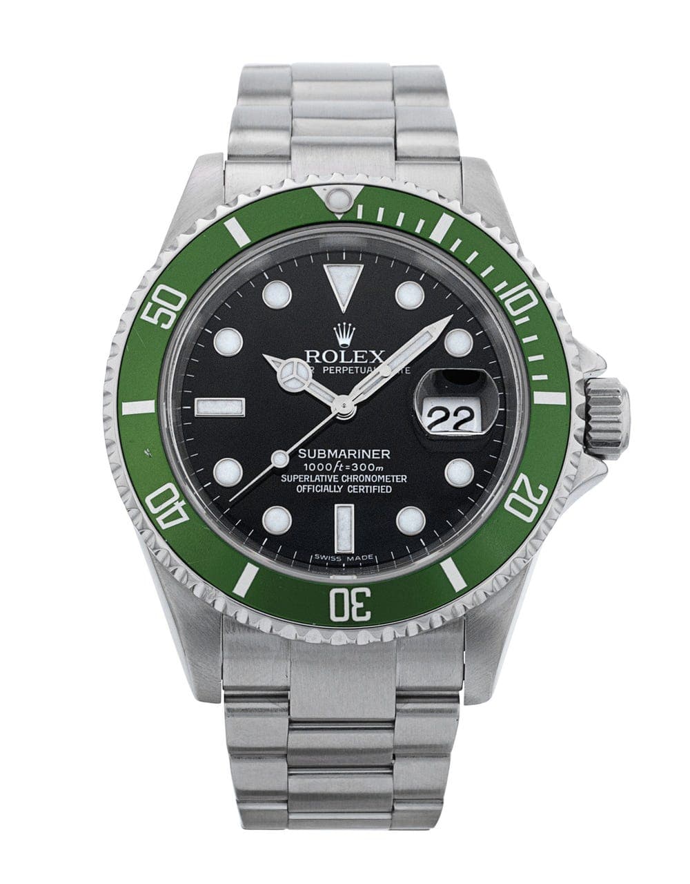 Rolex Rolex Submariner 16610 LV Flat Four