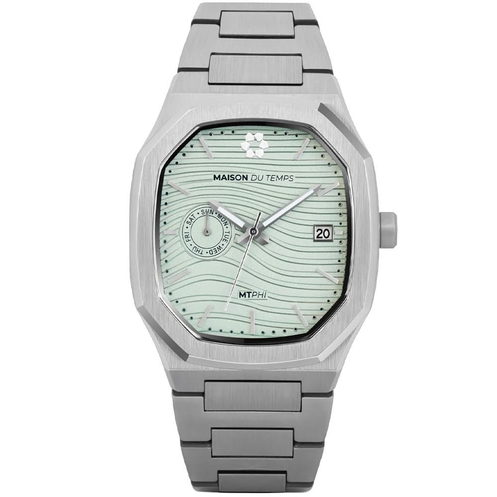 Maison du Temps Montre Maison du Temps Collection MTPhi en Acier Argenté