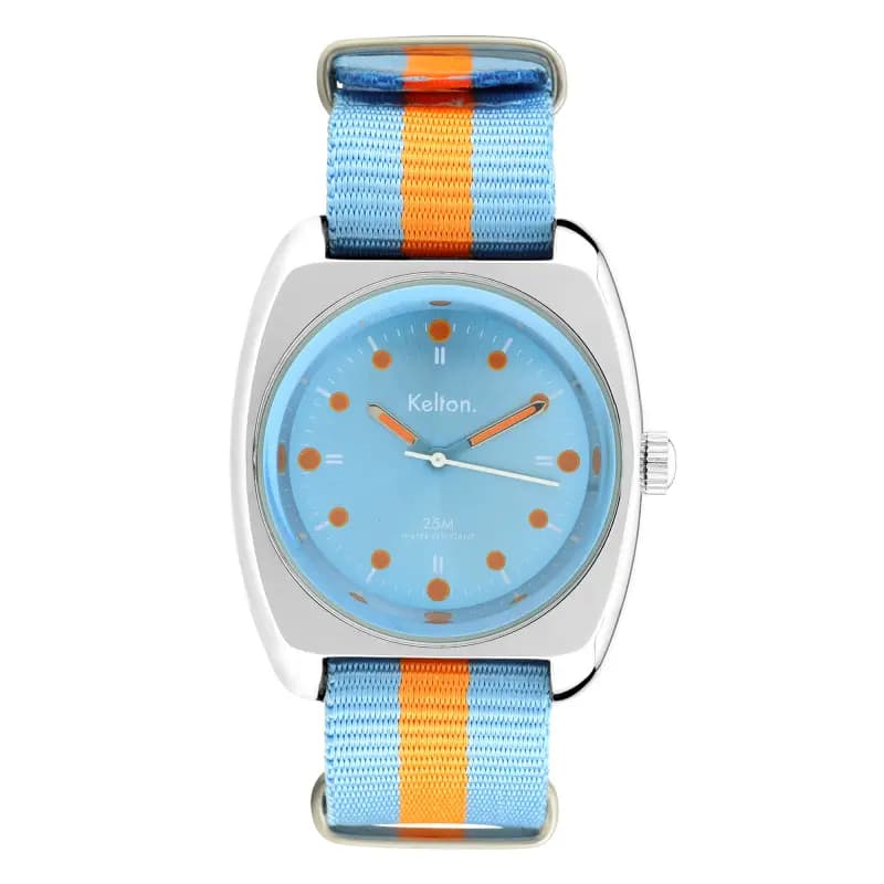 Kelton Montre RC 2 Nato bleu et orange 9122452