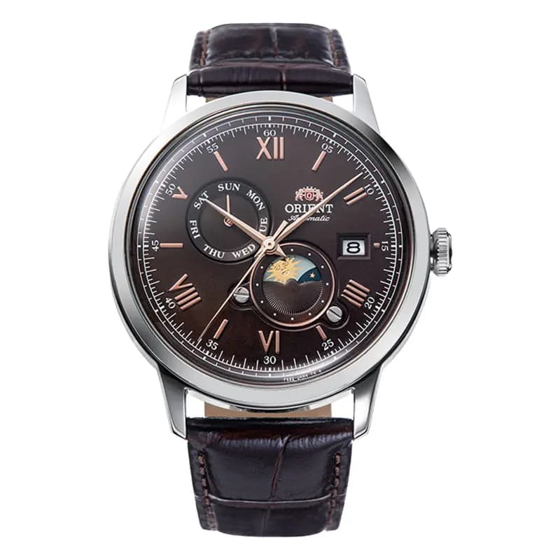 Orient Montre Orient Bambino Sun & Moon RA-AK0804Y10B