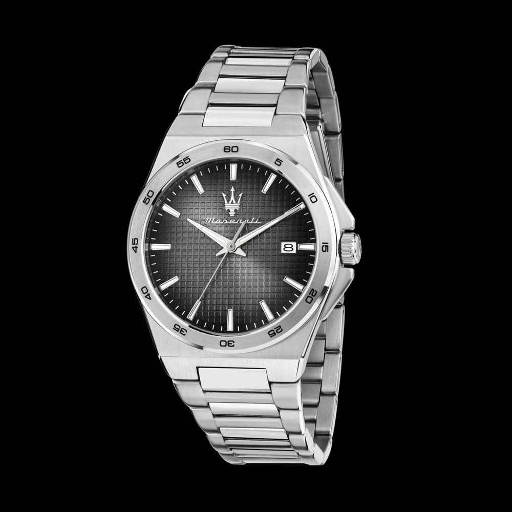 Maserati Montre quartz Homme Velocita Gris, Noir