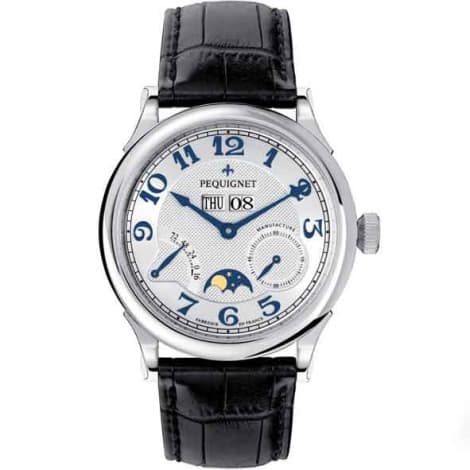 Pequignet Montre Pequignet Royal Paris Automatique Cadran Argent - 9007437-AN