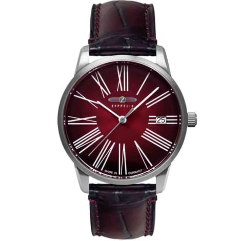 Zeppelin Montre Zeppelin Flatline Ladies Quartz Cadran Bordeaux - 83455
