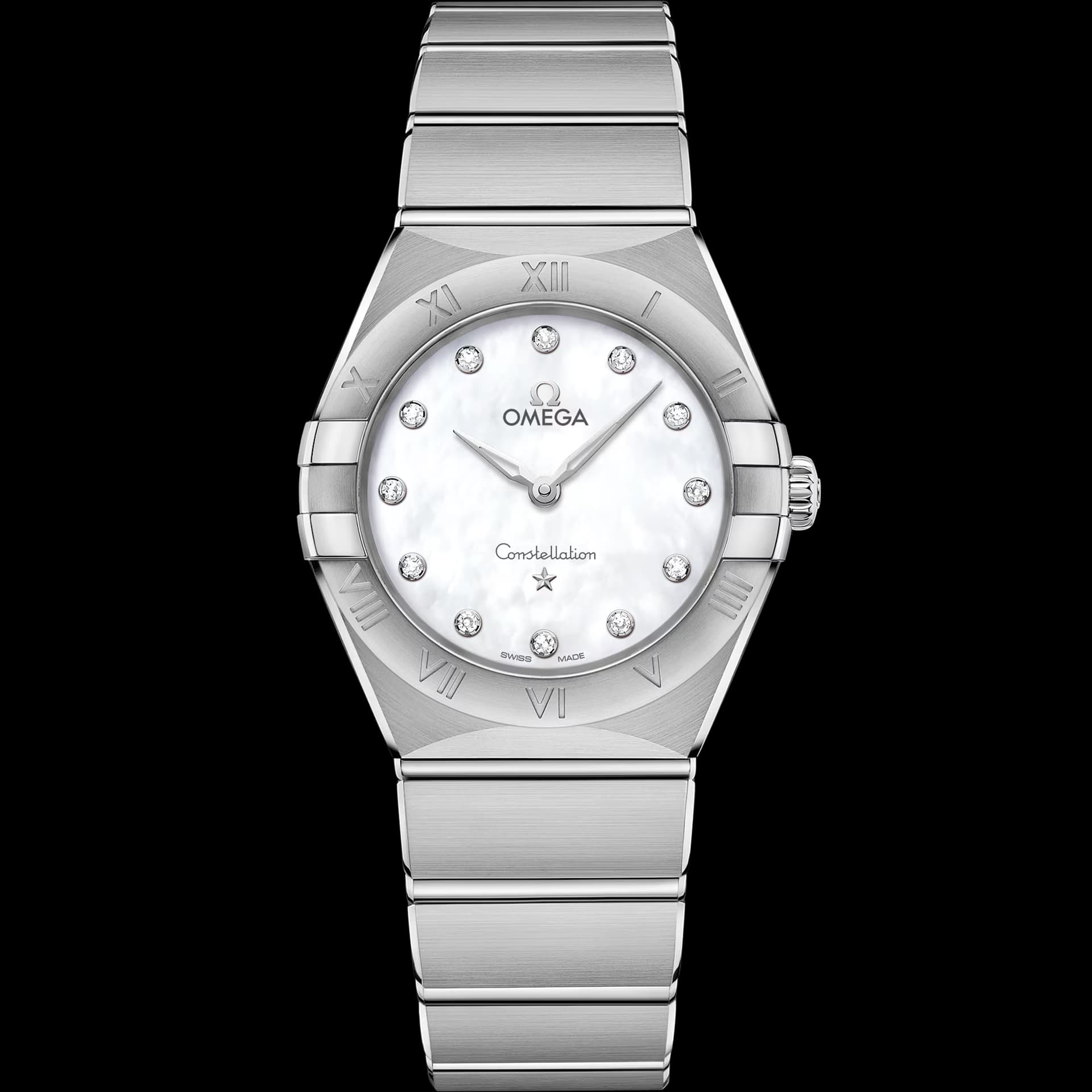 Omega Constellation 28 mm, acier sur acier
