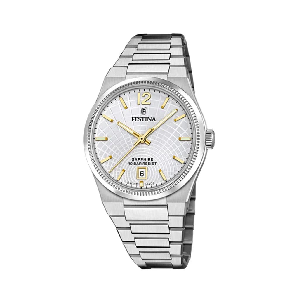 Festina Swiss Made Montre Festina Swiss Made 35 Argenté
