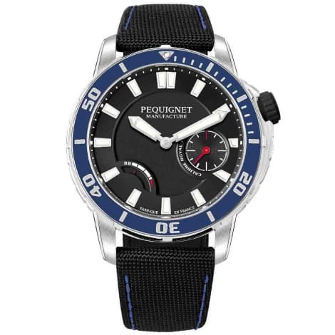 Pequignet Montre Pequignet Royale 300 Automatique Cadran Noir - 9051443-Cordura