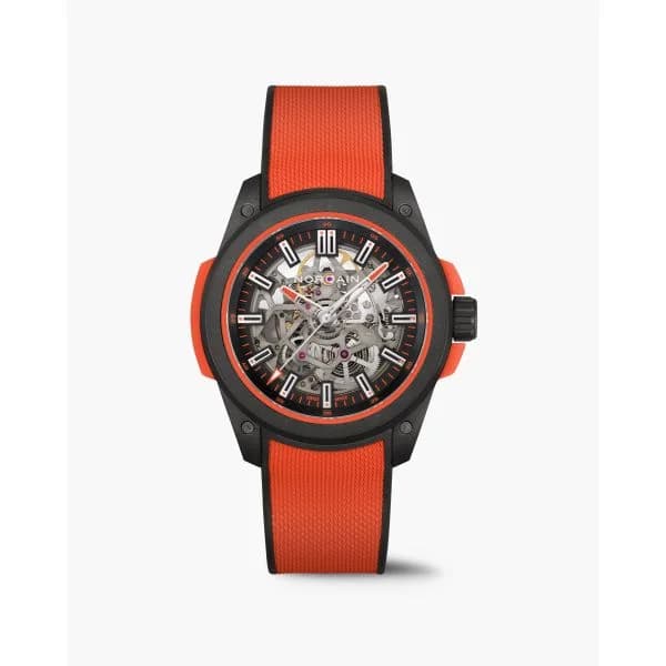 NORQAIN Montre Norqain Wild One 42mm Skeleton Rouge Corail