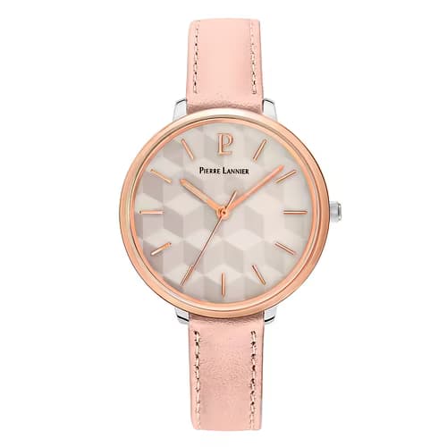 Pierre Lannier Montre Femme PIERRE LANNIER en Cuir Rose