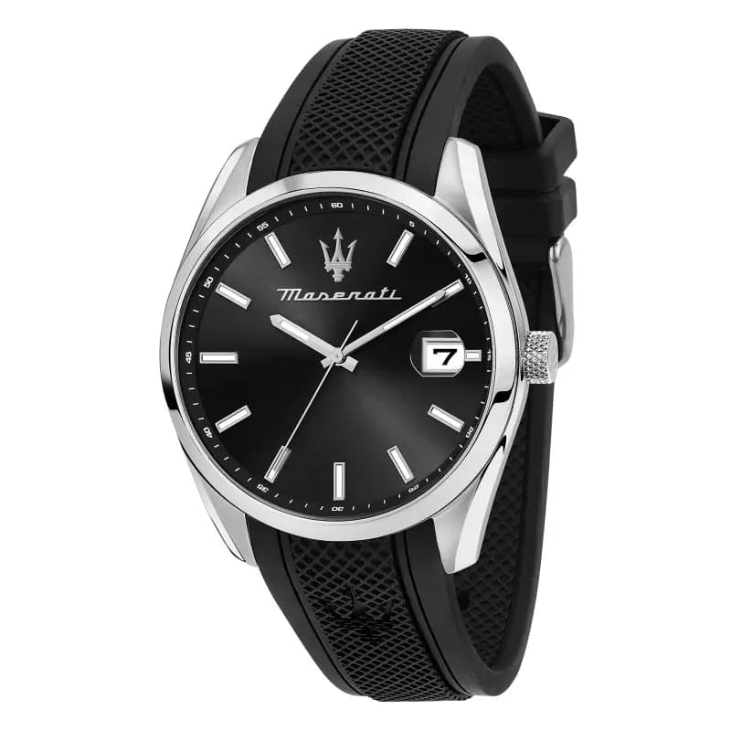 Maserati Montre Homme Maserati Silicium Noir R8851151004