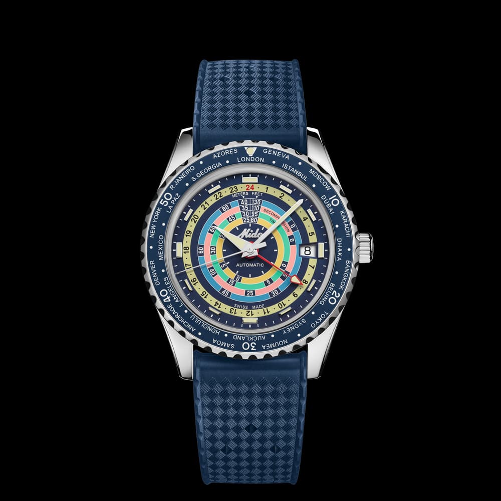 Mido Montre automatique Homme Ocean star Bleu