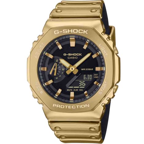 Casio Montre GShock G-Steel - GM-2100 Series - Noir & Or 49.3 x 44.4 mm- GM-2100YMG-9A