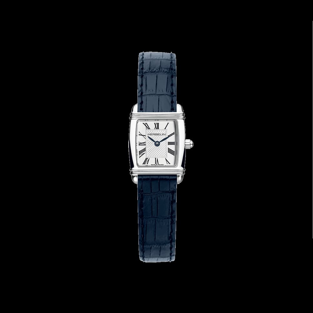Michel Herbelin Montre quartz Femme Art Deco Blanc