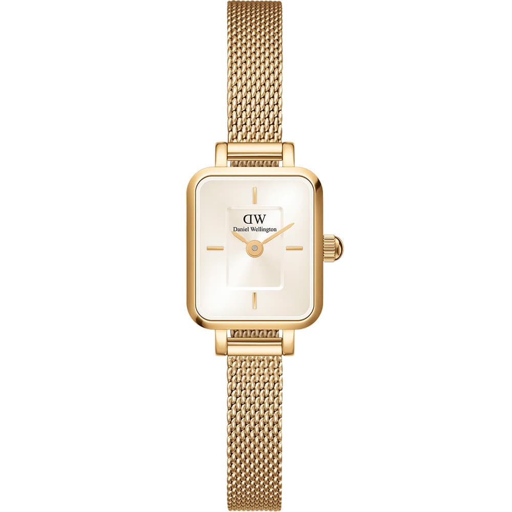 Daniel Wellington Montre Daniel Wellington Collection Quadro Mini en Acier et PVD Doré
