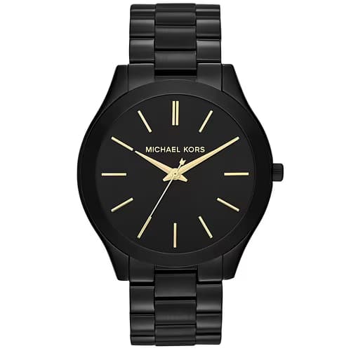 Michael Kors Montre Femme MICHAEL KORS en Acier Noir
