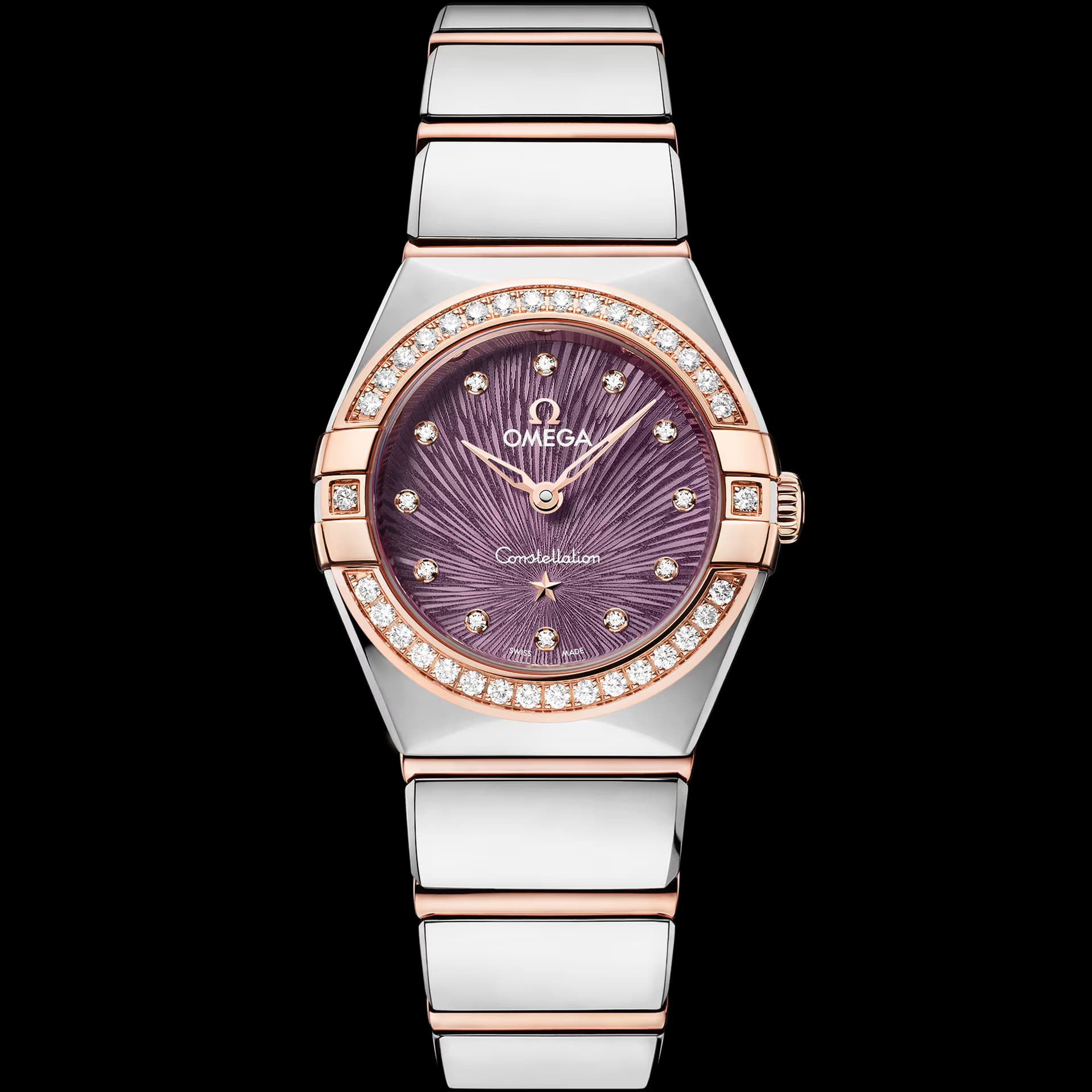 Omega Constellation 25 mm, acier - or « Sedna™ » sur acier - or « Sedna™ »