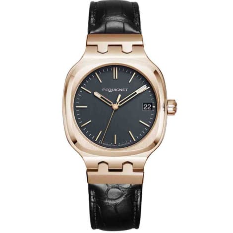 Pequignet Montre Pequignet Manufacture Concorde Or Automatique Cadran Gris anthracite - 9047448