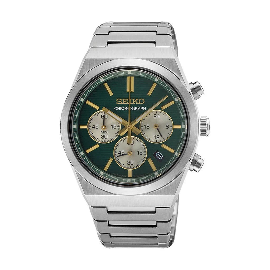 Seiko Sport — cadran vert 40 mm