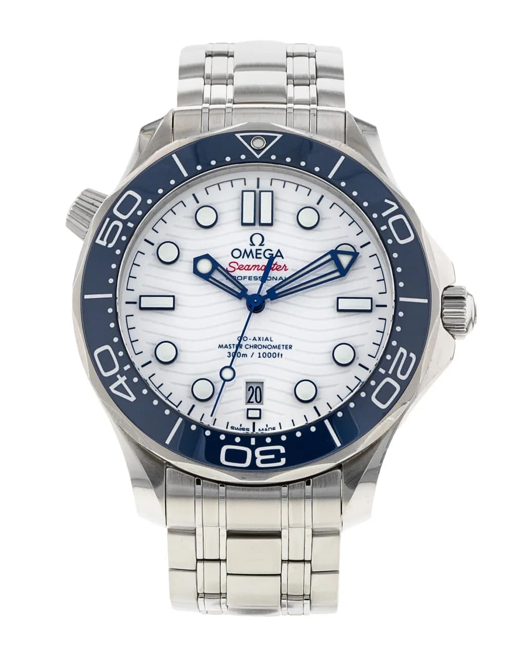 Omega Olympic Seamaster — boîtier acier