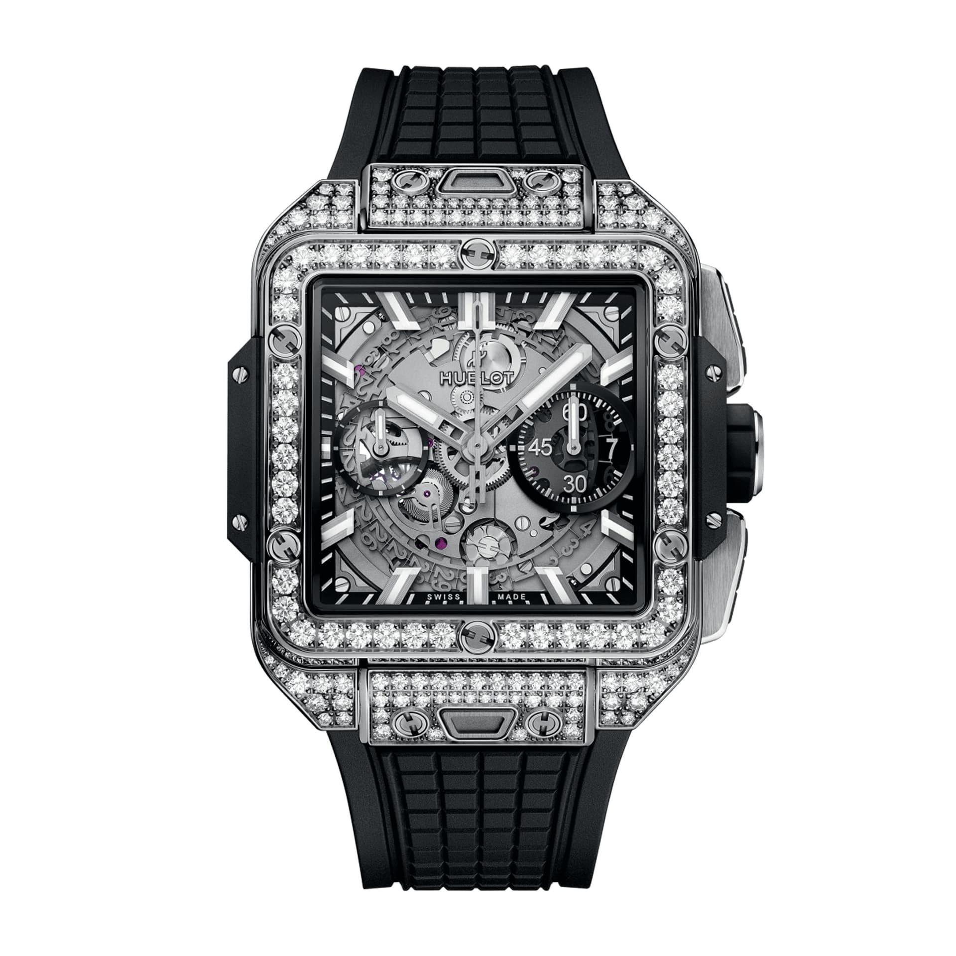 Hublot Unico Titanium Pavé