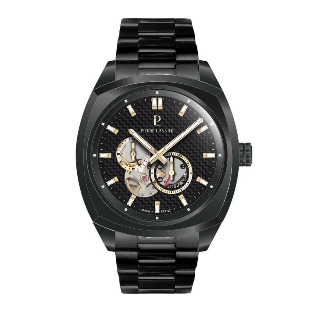 Pierre Lannier Montre Pierre Lannier Arcadius Noir