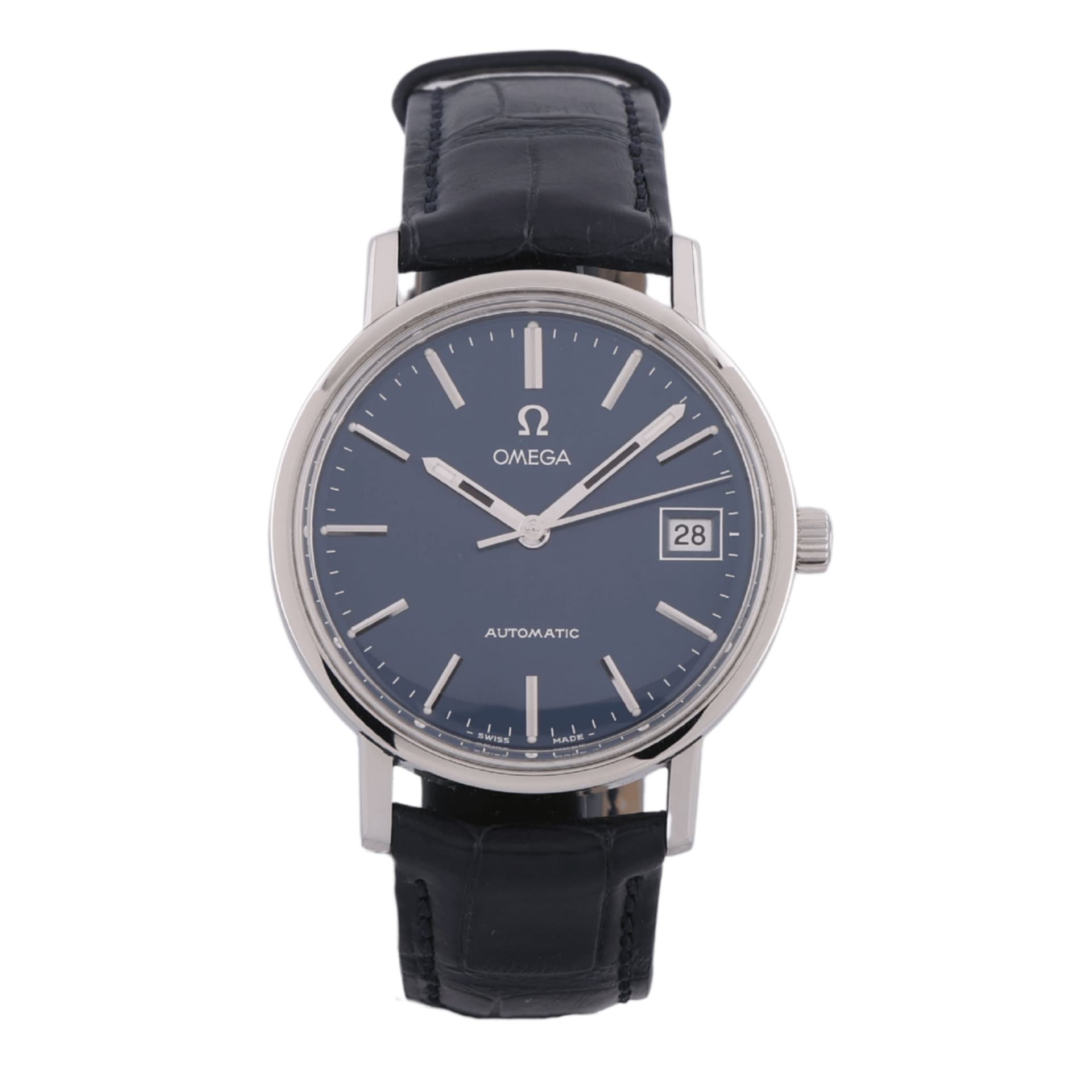 Omega Automatique 35 mm — cadran bleu