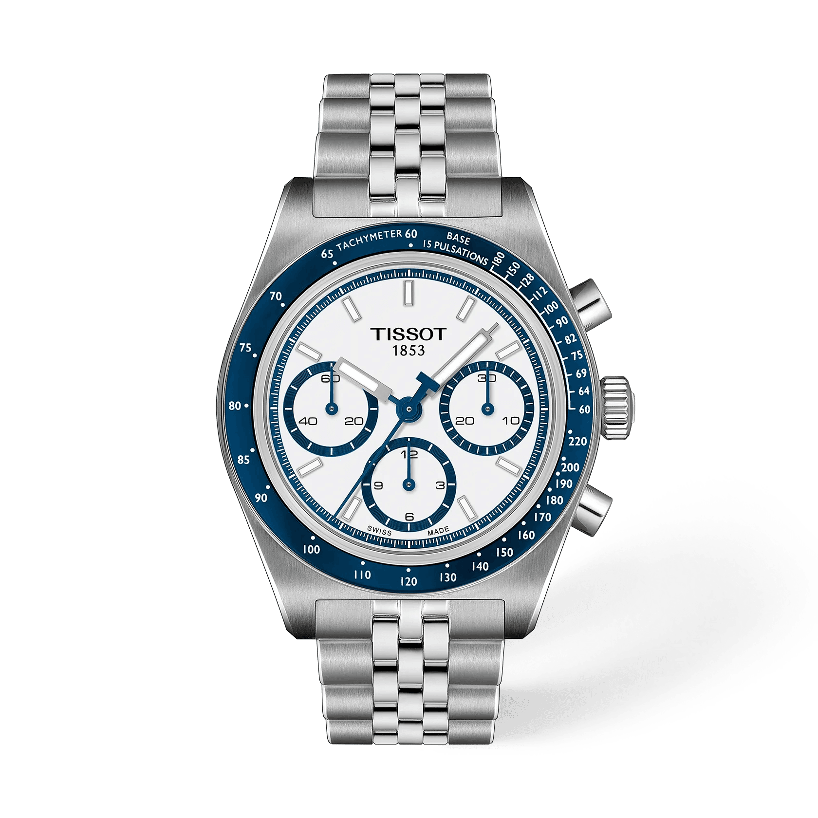 Tissot PR516 41mm — cadran blanc