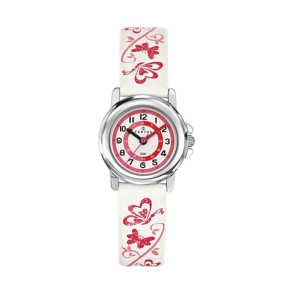 Certus Montre Certus en Cuir Blanc