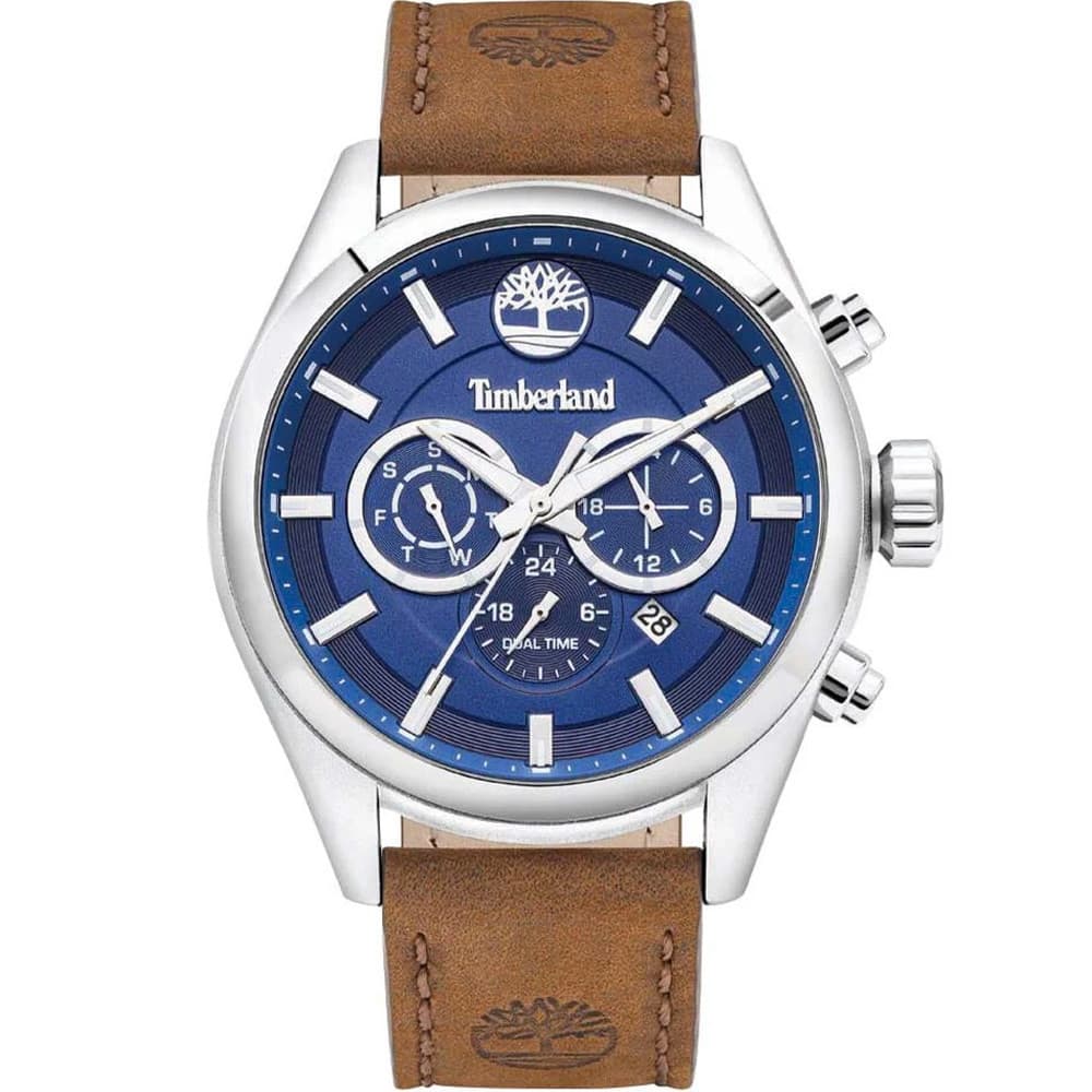 Timberland Montre Timberland en Cuir Marron