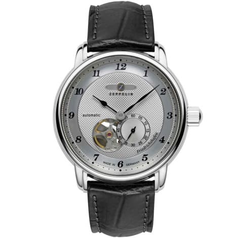 Zeppelin Montre Zeppelin Friedrichshafen Auto Open Heart Automatique Cadran Argent - 85664