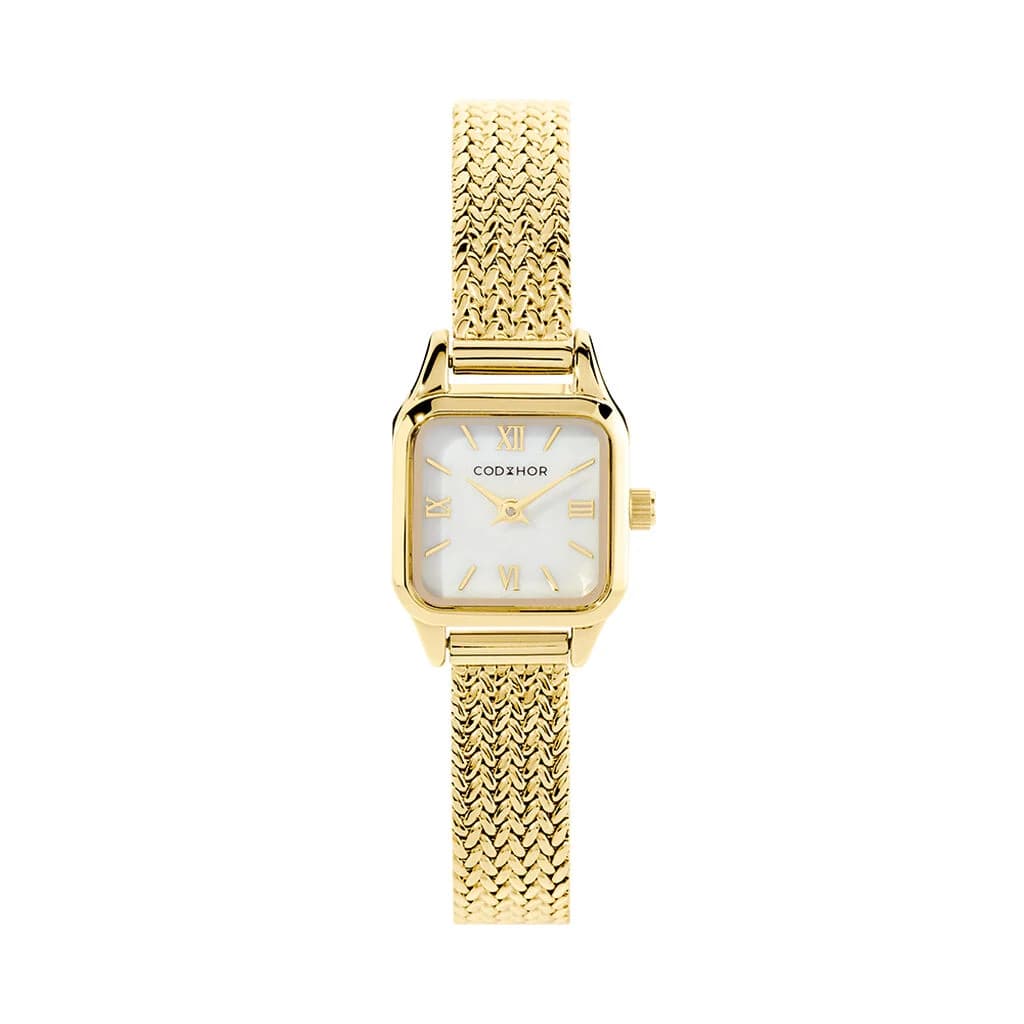 CODHOR Montre Codhor Leonie Nacre Blanche