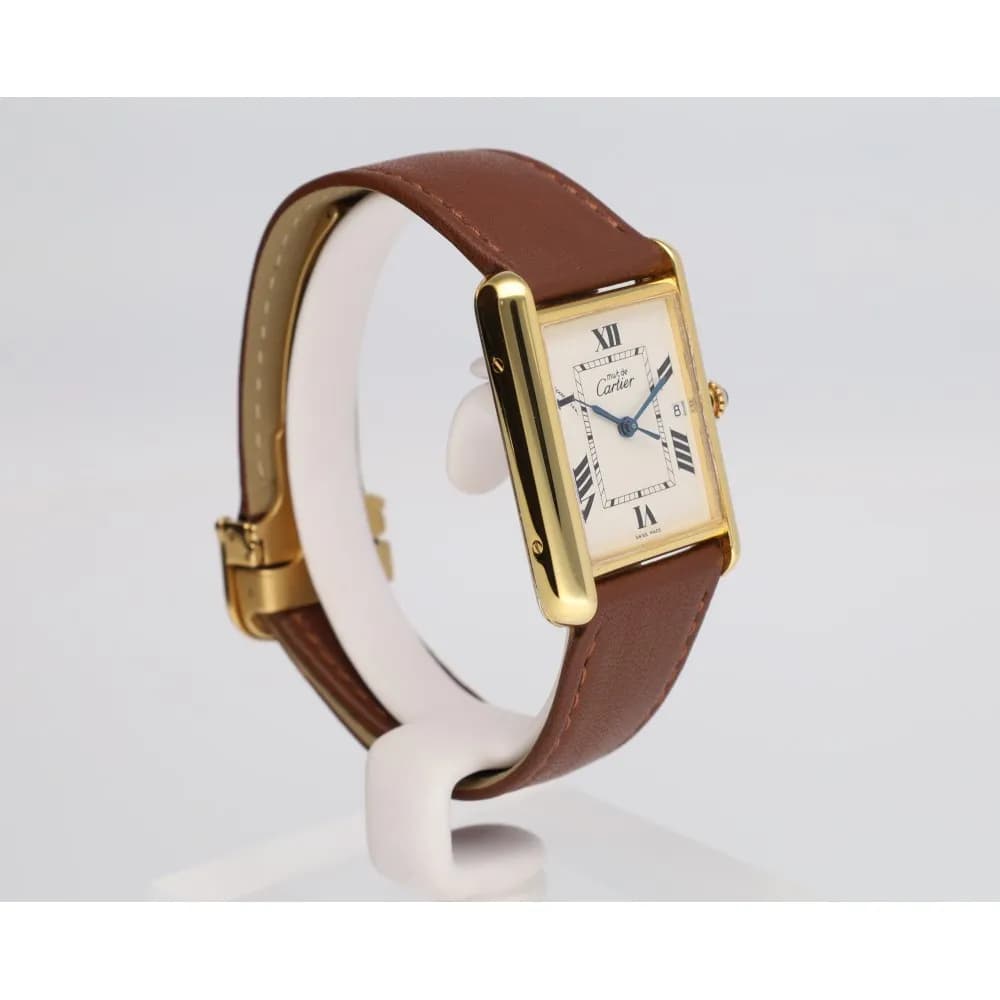 Cartier Tank Must — boîtier vermeil