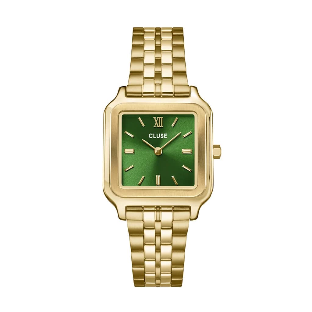 Cluse Gracieuse Watch Steel — cadran vert