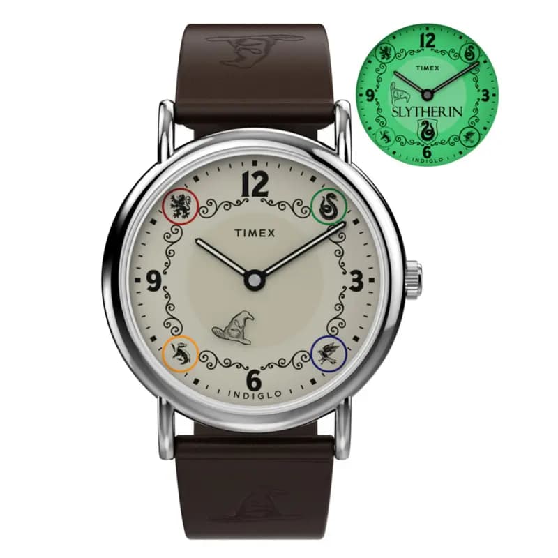 Timex Montre Timex x Harry Potter Weekender Slytherin 38mm TW2Y76400