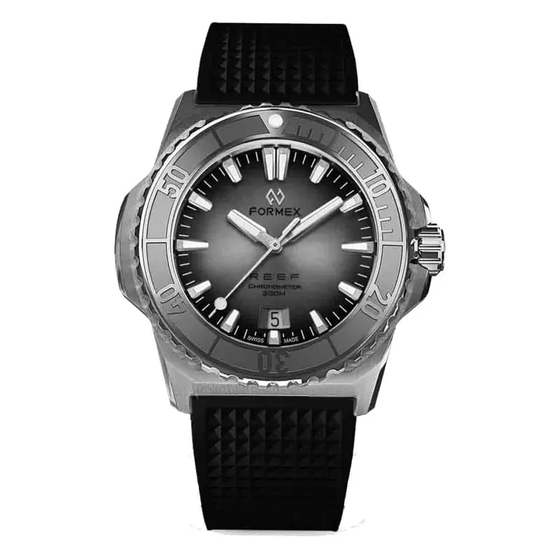 Formex Montre Reef 39.5 mm Automatic Grey dial COSC 300M 2201.1.6341