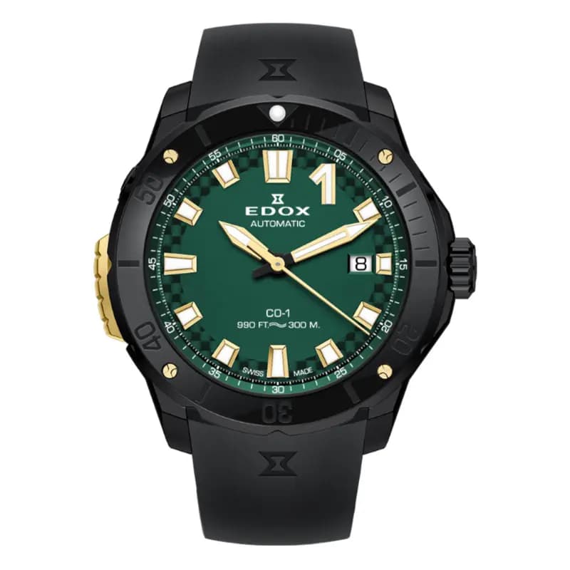 Edox Montre CO-1 Date Automatic 80137-37ND-CAVD