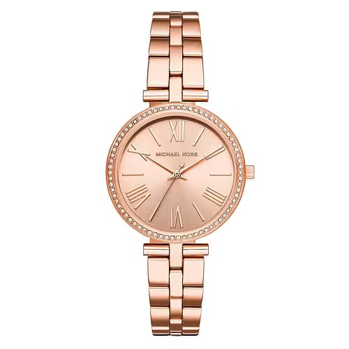 Michael Kors Montre Femme MICHAEL KORS en Acier Rose Etanche