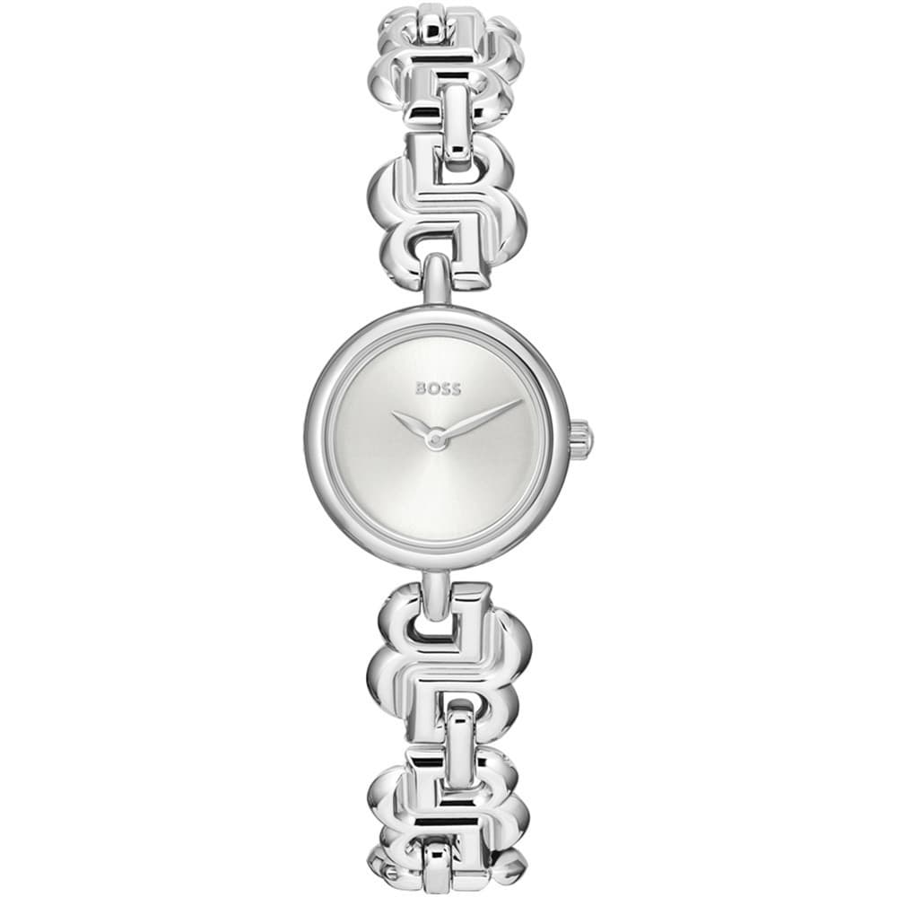 Hugo Boss Montre Boss Collection Double B Dressy en Acier Argenté