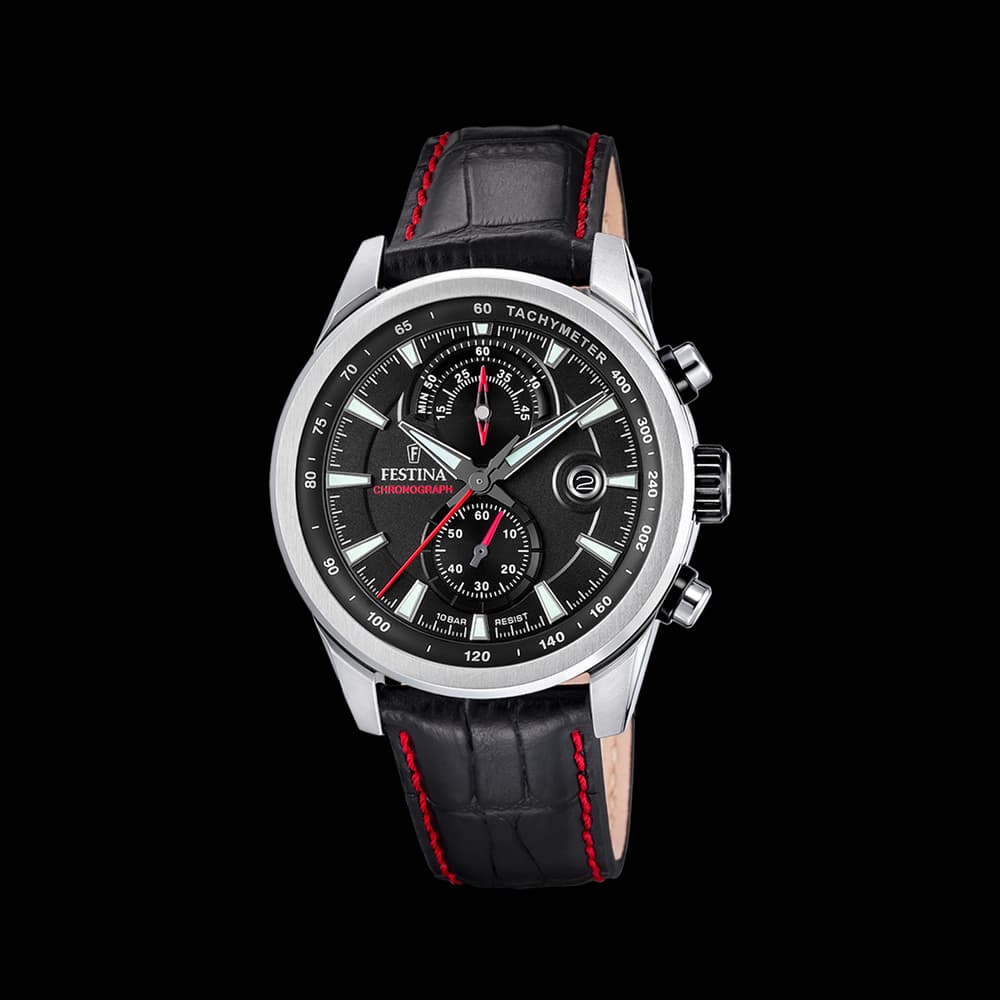 Festina Montre quartz Homme Timeless chronograph Noir