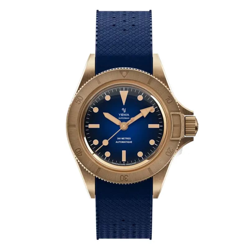Yema Montre Superman Bronze CMM.10 Blue Limited Edition 11.13.35.Z
