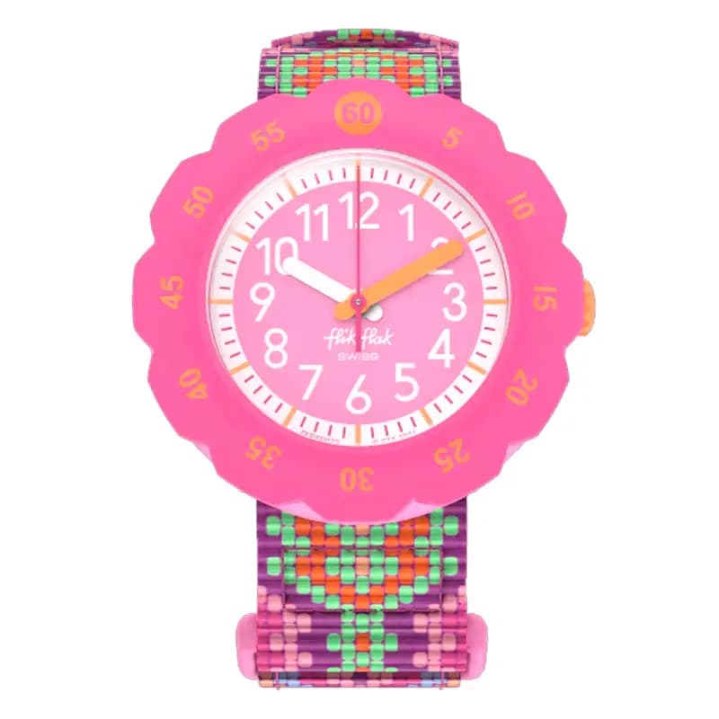 Flik Flak Montre Loop In Pink FPSP072