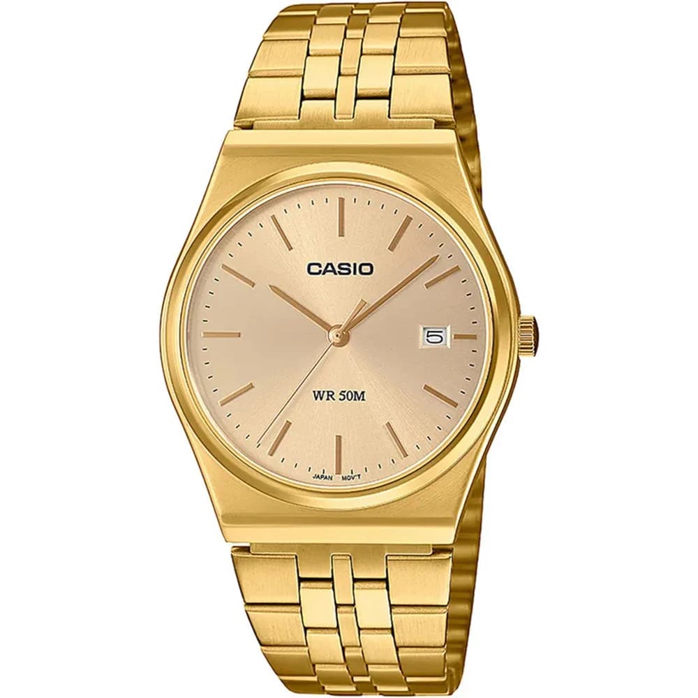 Casio Collection Heritage — cadran doré
