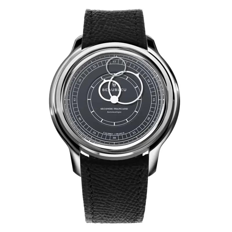 Beaubleu Montre Seconde Française 19.24 Gris Anthracite