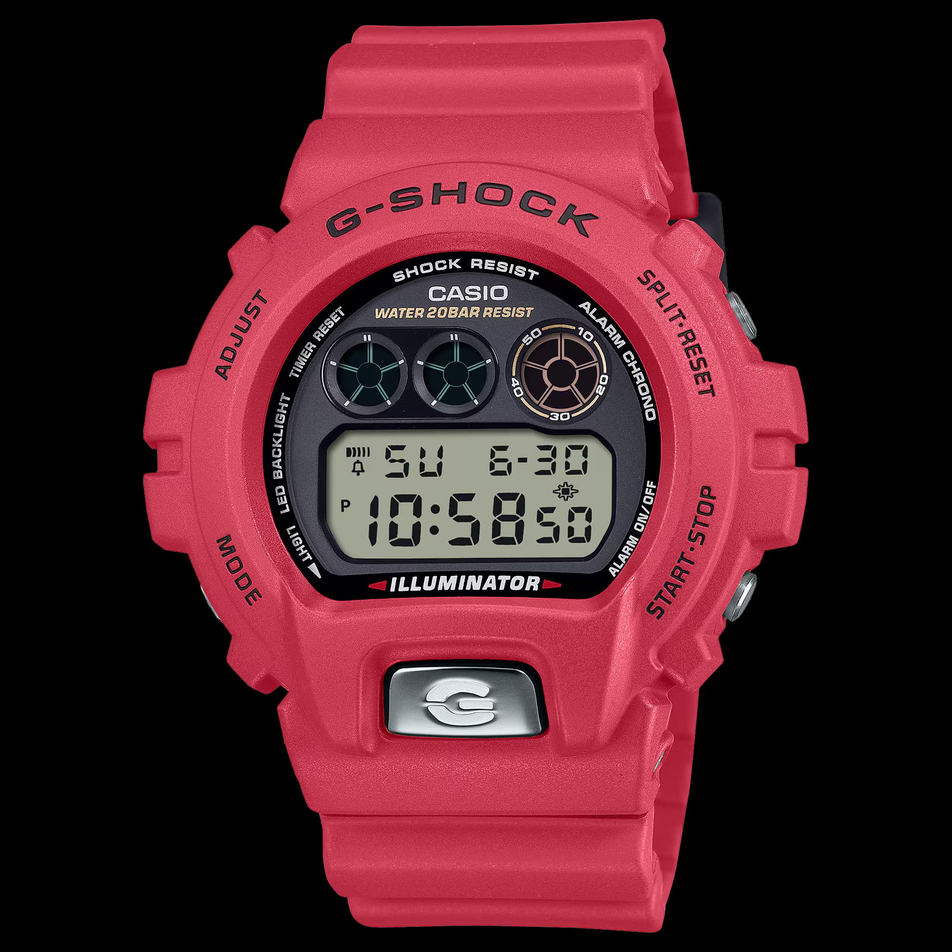 Casio G-Shock DW-6900TR — boîtier résine/résine bio