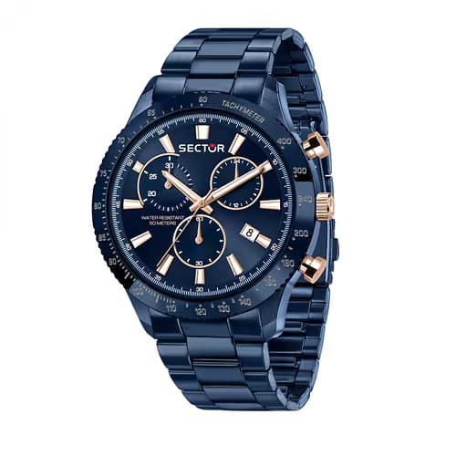 Sector Montre Analogique Homme Sector Métal Bleu R3273778004