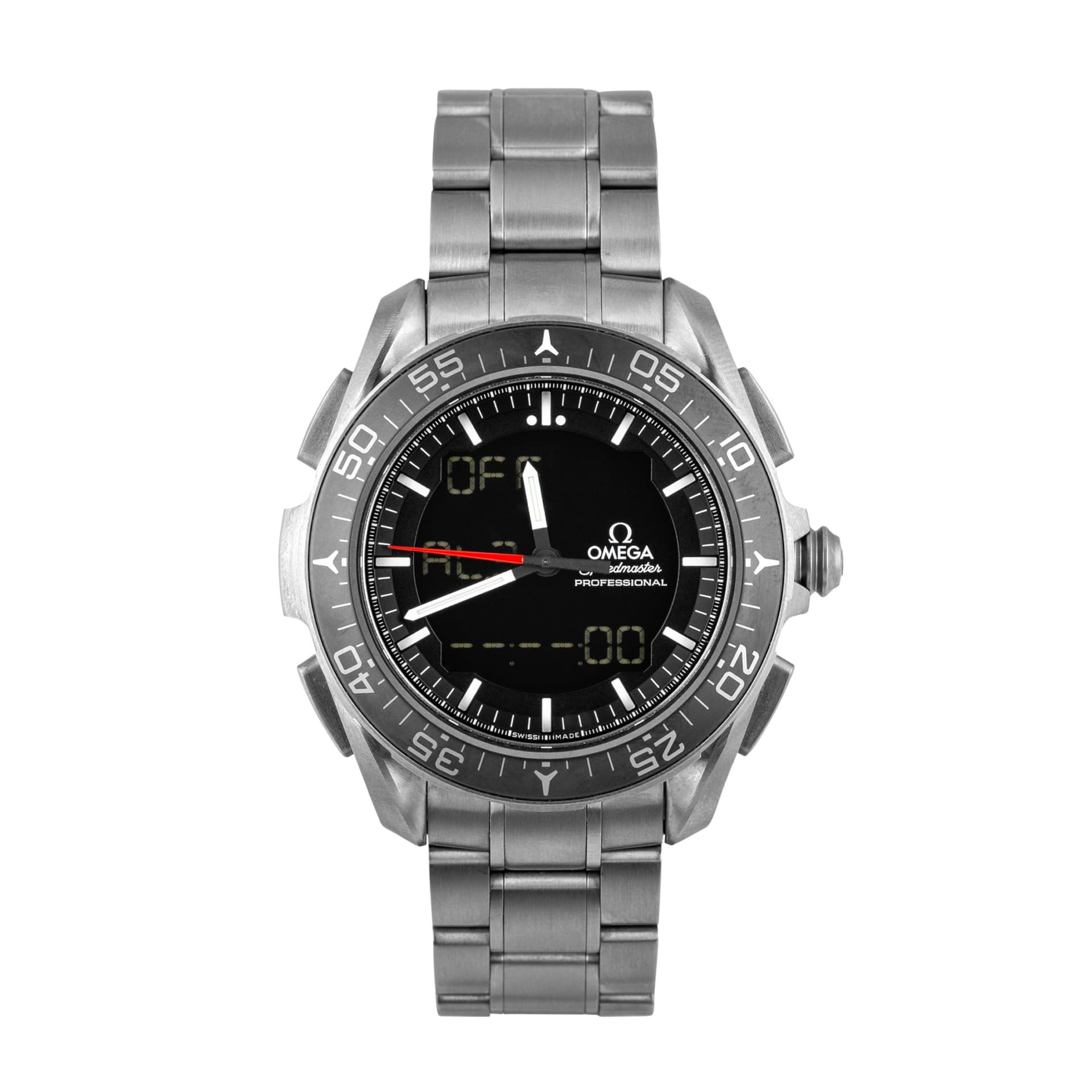 Omega Speedmaster Skywalker X-33 — titane gris